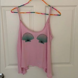 Wildfox seashell tank top